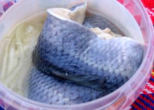 1 Oz, With Bone (yield After Bone Removed) Baked or Broiled Herring