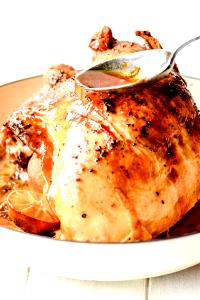 1 Oz, With Bone (yield After Bone Removed) Roasted Turkey Drumstick (Skin Eaten)