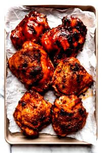 1 Oz, With Bone (yield After Cooking, Bone Removed) Baked or Fried Coated Chicken Drumstick with Skin