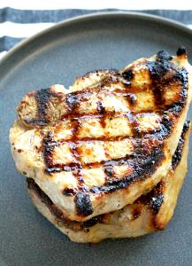 1 Oz, With Bone (yield After Cooking, Bone Removed) Pork Steak or Cutlet