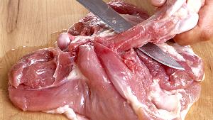 1 Oz, With Bone (yield After Cooking, Bone Removed) Turkey Thigh