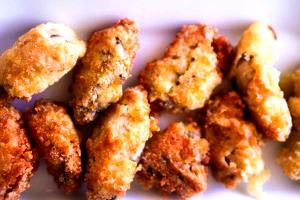 1 Oz, Without Shell Of Fried Floured or Breaded Oysters