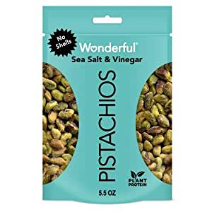 1 oz without shells (30 g) Pistachios in Shell with Sea Salt