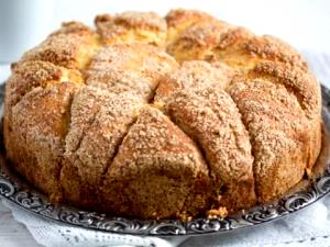 1 Oz Yeast Type Coffee Cake (Home Recipe or Bakery)