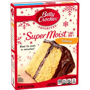 1 Oz Yellow Cake Mix (Egg Yellows and Water Added)