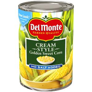 1 Oz Yellow Sweet Corn (Cream Style, Canned)