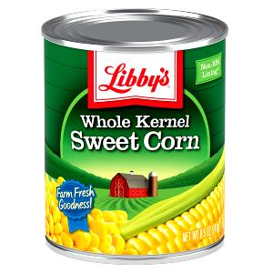 1 Oz Yellow Sweet Corn (Whole Kernel, Drained Solids, Canned)