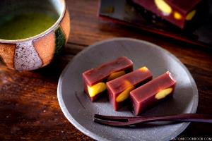 1 Oz Yookan Japanese Dessert made with Bean Paste and Sugar (Yokan