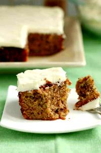 1 Oz Zucchini Cake with Icing
