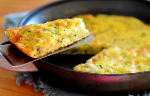 1 Oz Zucchini Frittata