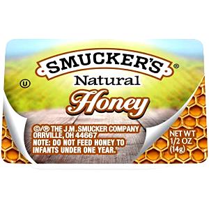 1 pack (0.5 oz) Honey