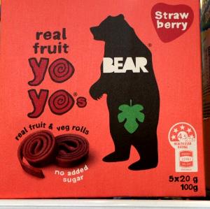 1 pack (20 g) Real Fruit Yo Yos