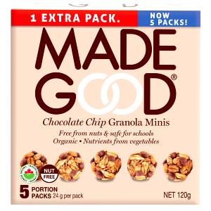 1 pack (24 g) Organic Chocolate Chip Granola Bites