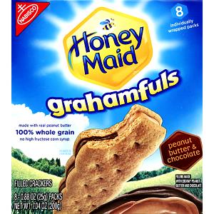 1 pack (25 g) Grahamfuls Peanut Butter & Chocolate