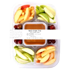 1 pack (2.5 oz) Apple Slices with Grapes