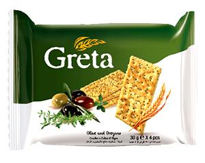 1 pack (30 g) Crackers with Olive Oil and Oregano