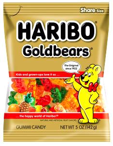 1 pack (31.2 g) Tiny Gummi Bears 100 Calorie Pack