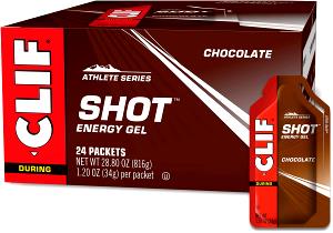 1 pack (32 g) Clif Shot Energy Gel - Chocolate
