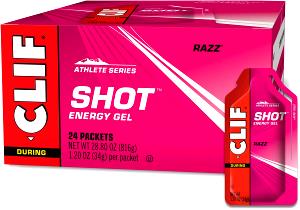 1 pack (32 g) Clif Shot Energy Gel - Razz