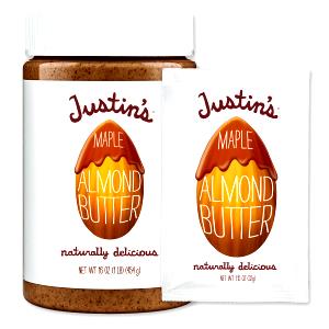 1 pack (32 g) Natural Almond Butter - Maple (Pack)