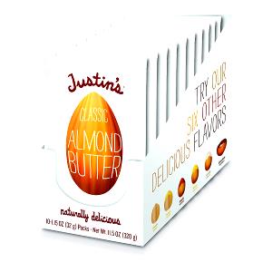 1 pack (32 g) Natural Almond Butter Squeeze Pack - Classic