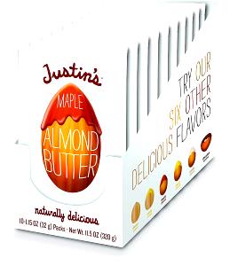 1 pack (32 g) Natural Almond Butter Squeeze Pack - Maple