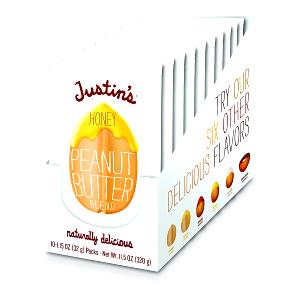 1 pack (32 g) Organic Peanut Butter Squeeze Pack - Cinnamon