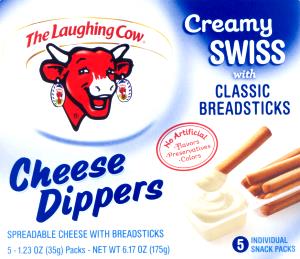 1 pack (35 g) Creamy Swiss with Classic Breadsticks