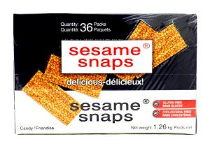 1 pack (35 g) Vanilla Sesame Snaps