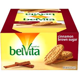 1 pack (4 biscuits) (1.76 oz) Belvita Apple Cinnamon Breakfast Biscuits