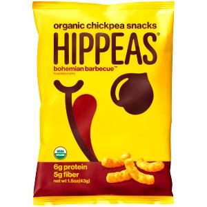 1 pack (43 g) Bohemian Barbecue Organic Chickpea Puffs (Bag)