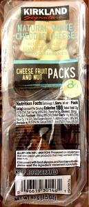 1 pack (43 g) Cheese Fruit & Nut Pack
