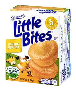 1 pack (47 g) Little Bites Banana Muffins