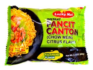 1 pack (60 g) Pancit Canton Citrus Flavor