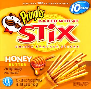1 pack Baked Wheat Stix Crispy Cracker Vanilla Sticks