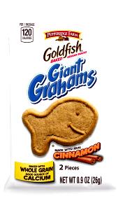 1 Pack Goldfish Cracker, Cinnamon Graham Snacks