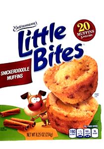 1 pack Little Bites Snickerdoodle Muffins