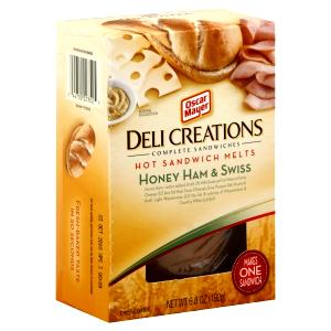 1 Pack Sandwich, Honey Ham & Swiss