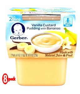 1 pack Vanilla Custard Pudding with Bananas