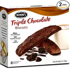 1 package (1 oz) Chocolate Biscotti