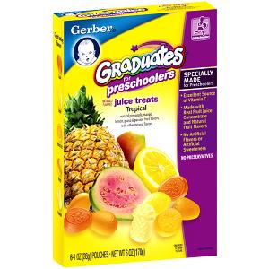 1 package (1 oz) Graduates Juice Treats