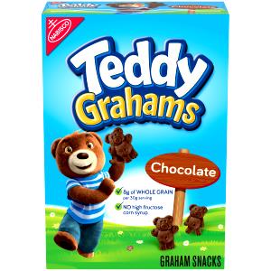 1 package (1 oz) Teddy Grahams Chocolate (Munch Pack)