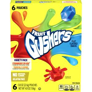 1 Package (1.0 G) Gushers, Fruit Gushers