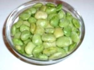 1 Package (10 Oz) Yields Lima Beans (Immature Seeds, Fordhook, with Salt, Frozen, Drained, Cooked, Boiled)