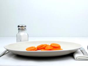 1 Package (10 Oz) Yields Peas and Carrots (Without Salt, Frozen, Drained, Cooked, Boiled)