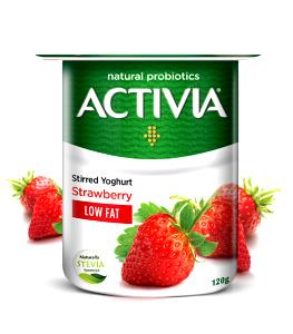 1 package (100 g) Biola Strawberry Yogurt Low Fat