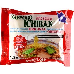 1 package (100 g) Japanese Style Noodles & Original Flavored-Soup