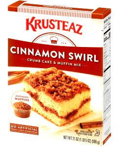 1 Package (10.5 Oz) Cinnamon Coffeecake (with Crumb Topping, Dry Mix)