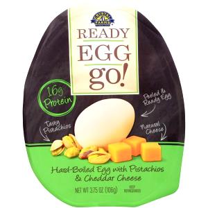 1 package (106 g) Ready Egg Go! Pistachios & Cheddar Cheese