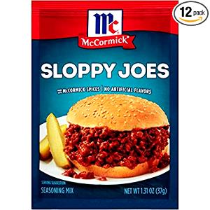1 package (113 g) Sloppy Joe Mix
